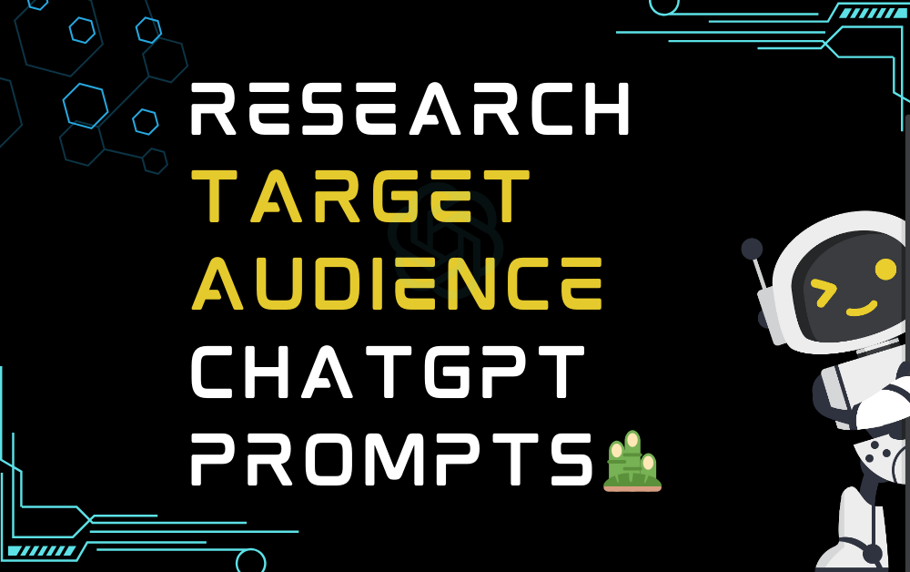 🎍Research target audience ChatGPT Prompts