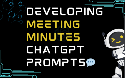 💬Developing meeting minutes ChatGPT Prompts
