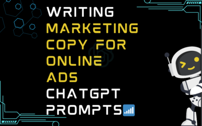 📶Writing marketing copy for online ads ChatGPT Prompts
