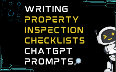 🔎Writing property inspection checklists ChatGPT Prompts