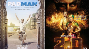 Padman | Akshay | Rajnikanth | 2.0 |