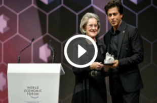 SRK | award | human rights awareness | WEF |