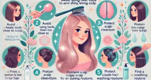 Healthy scalp tips for shiny, strong hair