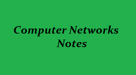 Computer networks notes pdf - Computer networks pdf notes - CN Notes