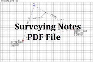 surveying notes pdf file