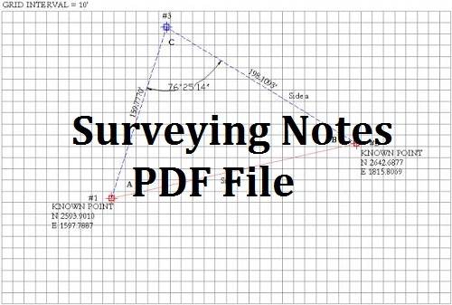 Surveying Pdf Notes, Surveying Lecture Notes Free Download, Surveying Notes Pdf, surveying notes, surveying pdf download
