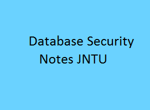 database security pdf notes - database security notes pdf