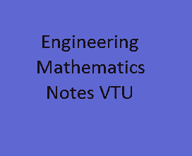 Engineering Mathematics 1 VTU Notes PDF - M1 Notes