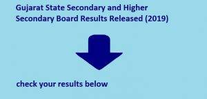 Gseb hsc result 2019 (Gujarat State Secondary Board of Education) released