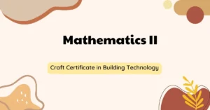 Mathematics - II Notes Pdf