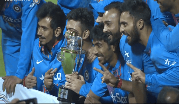 India won the T20 series 2-1 against england 2