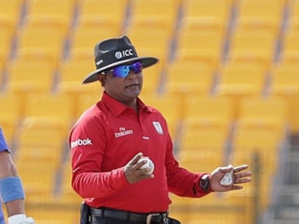 Umpire Shamshuddin withdraws from last T20 match 10