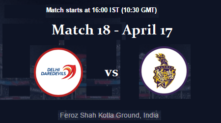 Match 18 - DD vs KKR - IPL 2017 5