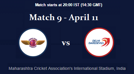Match 9 - RPS vs DD - IPL 2017 4