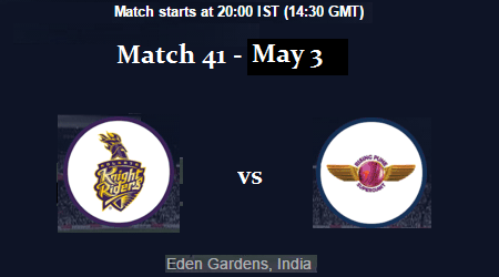 Match 41 - KKR vs RPS - IPL 2017 7