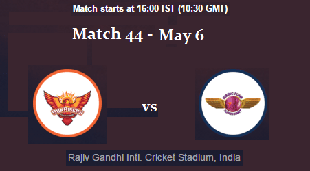 Match 44 - SRH vs RPS - IPL 2017 4