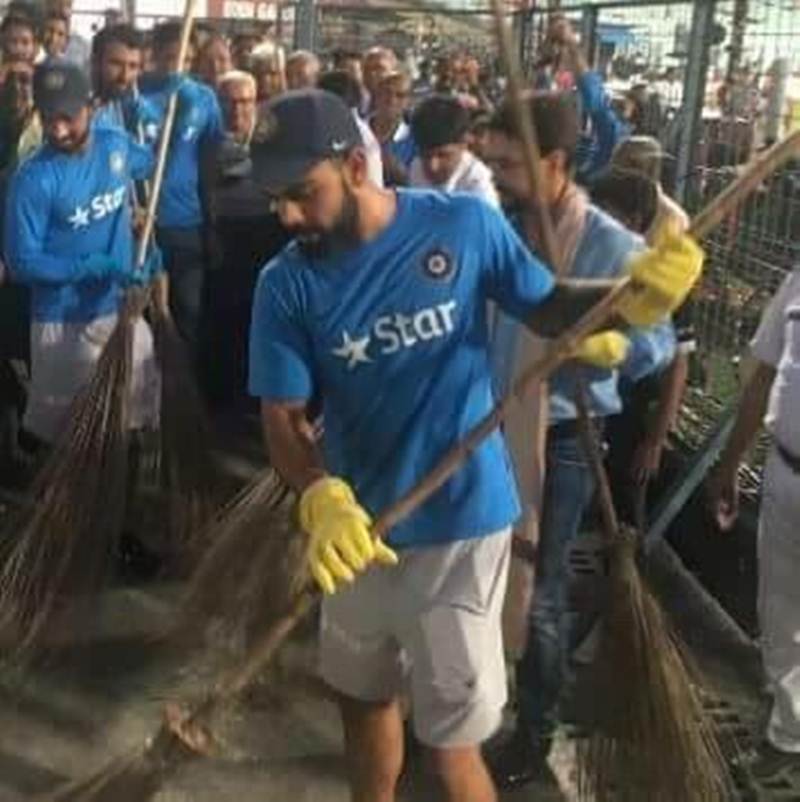 Australian Journalist Mocks Virat Kohli by calling him Sweeper 1