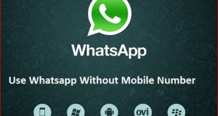 How to use whatsapp without phone number | whatsapp without phone number | whatsapp without phone on pc | how to use whatsapp on computer without phone