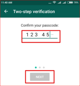 WhatsApp Verification | whatsapp two step verification | whatsapp 2 step verification