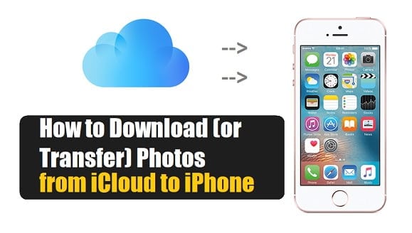 How to Download Photos from icloud to iphone | how to transfer photos from icloud to iphone