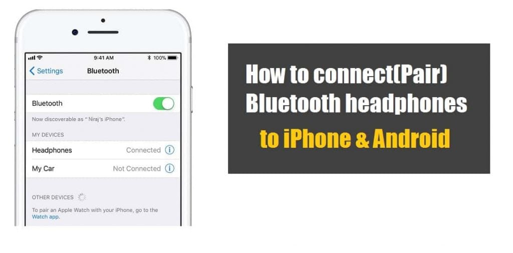 how to connect wireless headphones to iphone | How to connect wireless headphones to Android phone | connecting bluetooth headphones