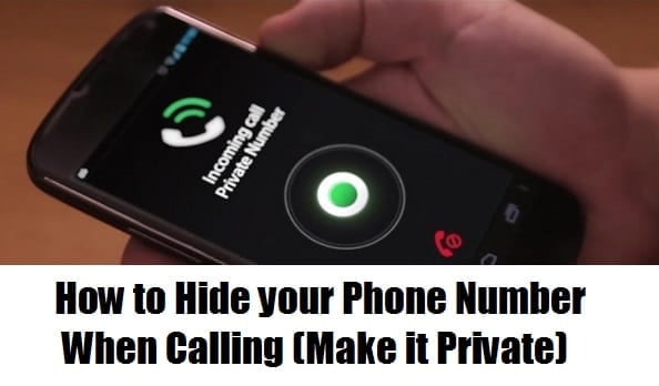 how to hide your phone number | how to make your number private | hide number when calling | how to make number private