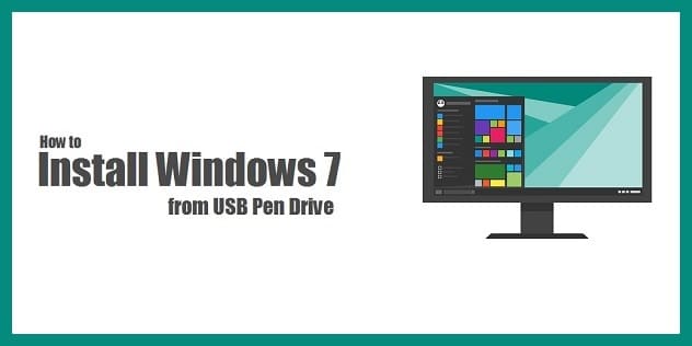 how to install windows 7 from usb pen drive | install windows 7 from usb | how to install windows 7 from usb | how to install windows 7 from pen drive