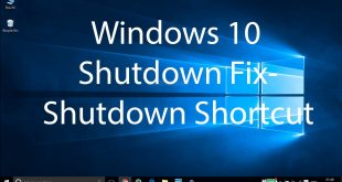 fix Windows 10 shutdown